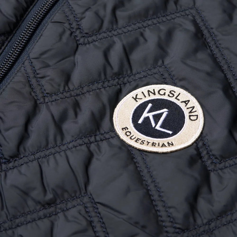 Kingsland KLLeighton quiltet ridejakke herre Marine