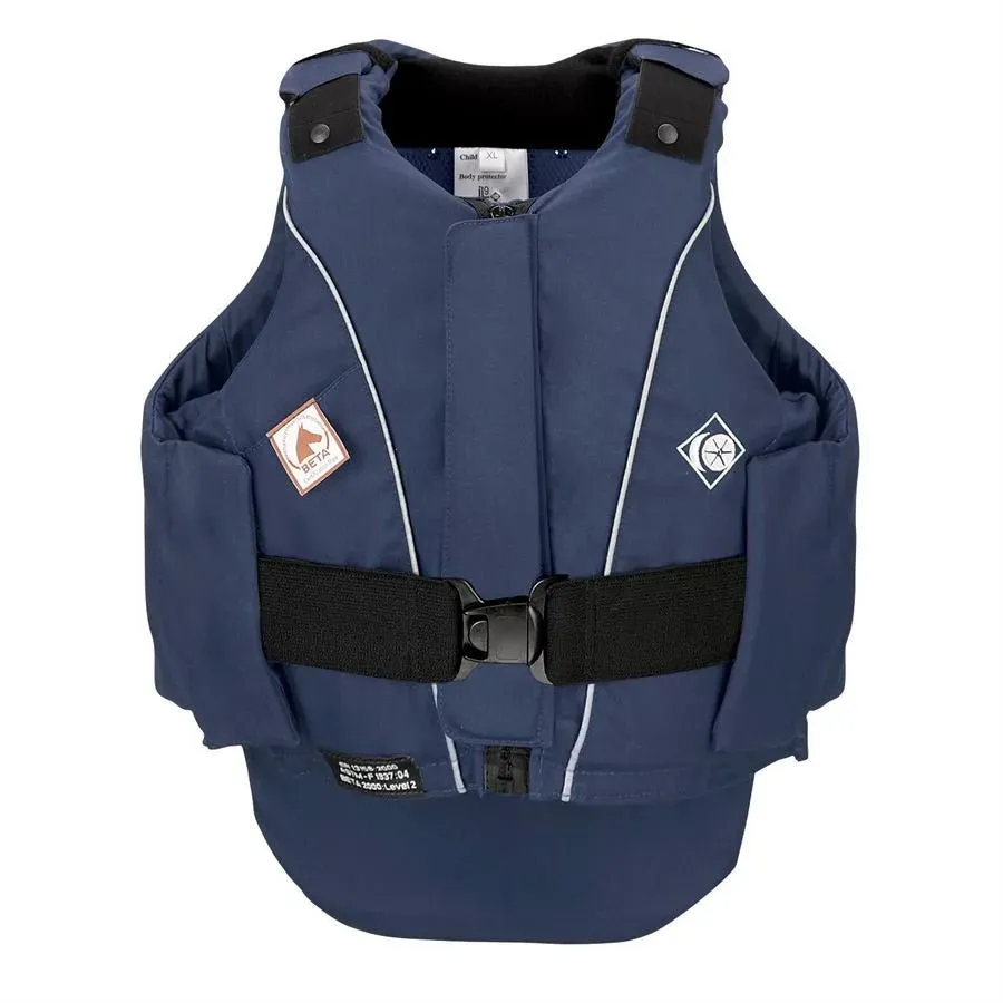 Charles Owen JL9 sikkerhedsvest sort lynlås