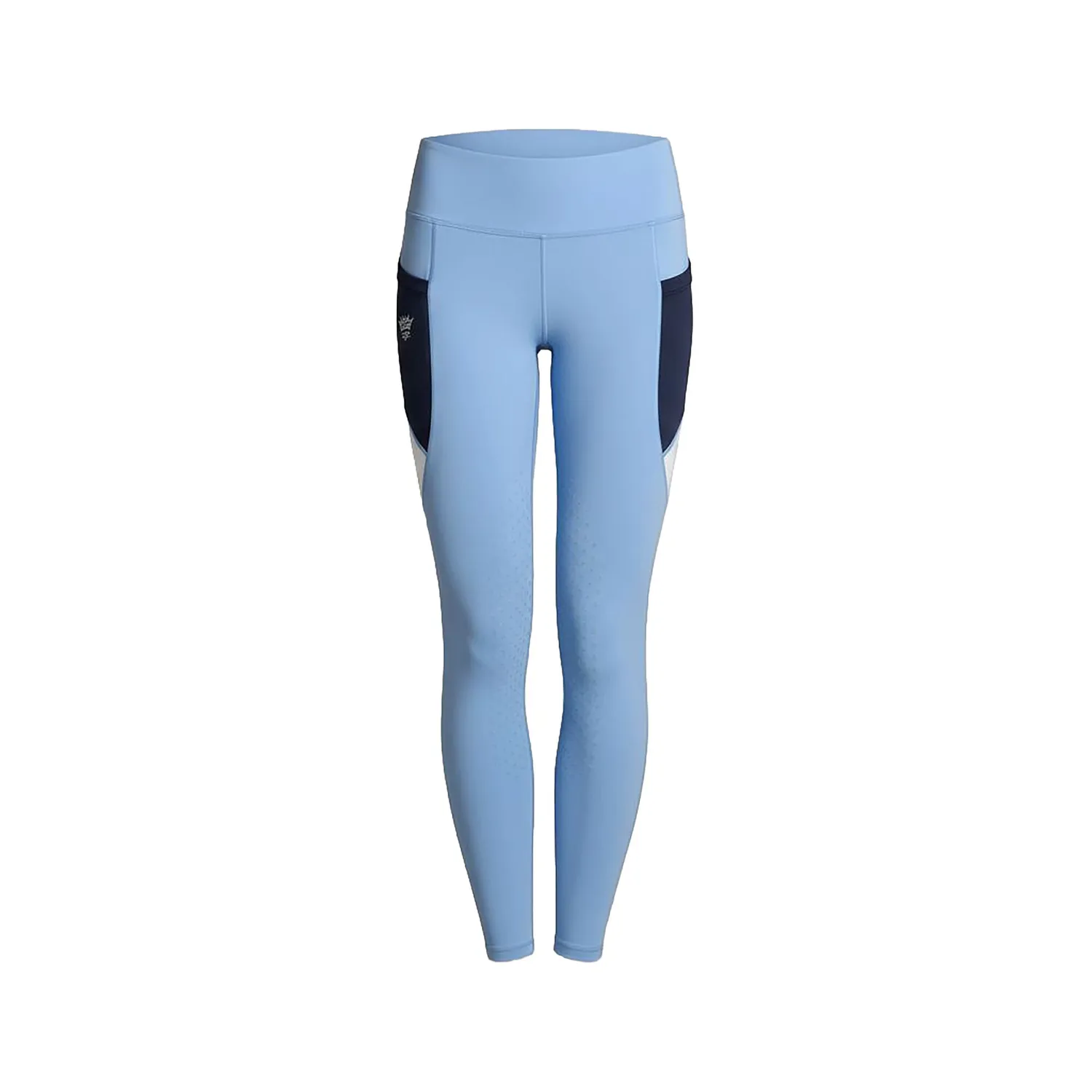 C2E Bridge ridetights placid blue color-block kompression
