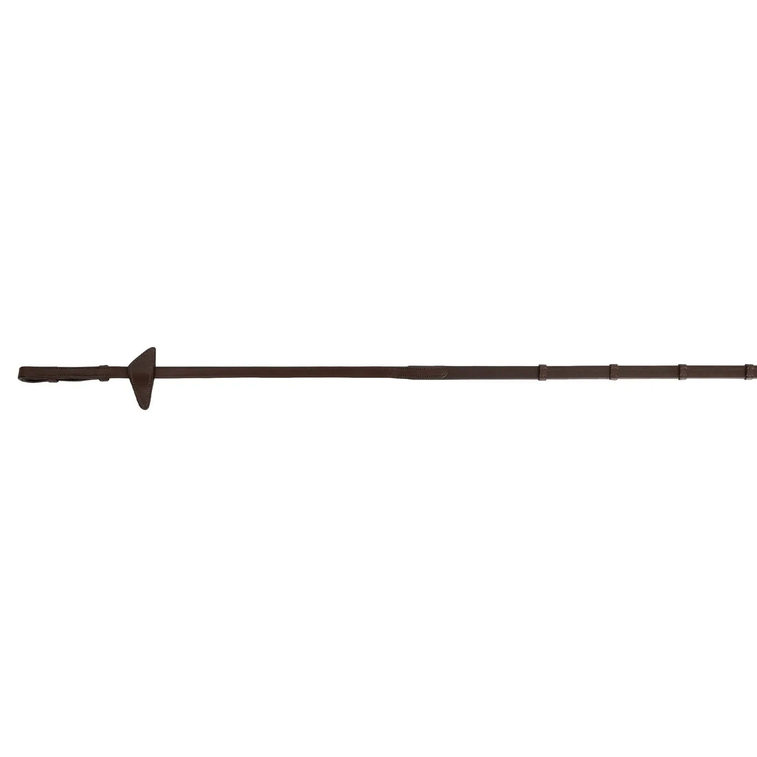Källquist BioThane tøjle med stopper sort full 140 cm 16 mm