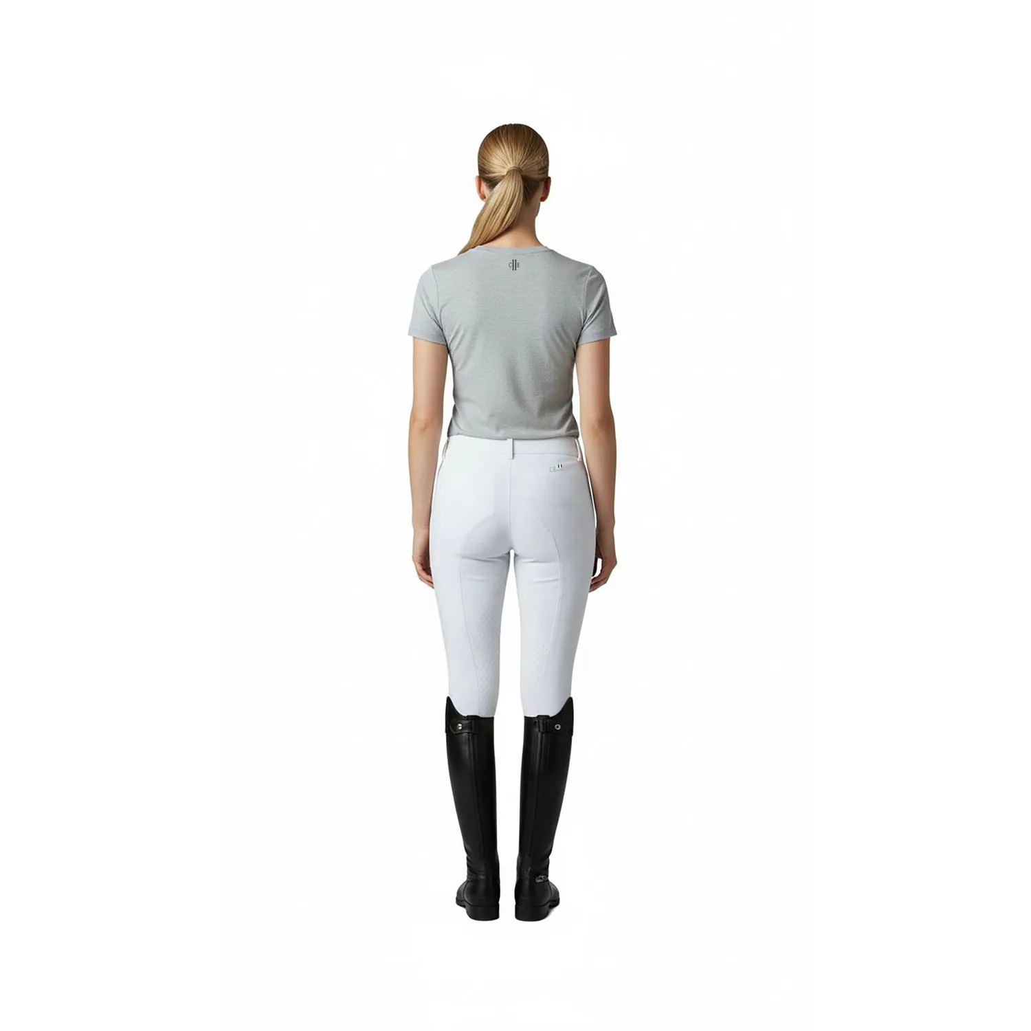 C2E Atwater V-neck t-shirt gråmeleret quickdry