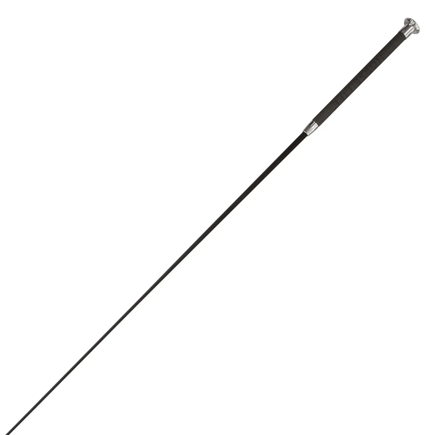 Källquist Horse Life dressurpisk sort 110 cm glasfiber