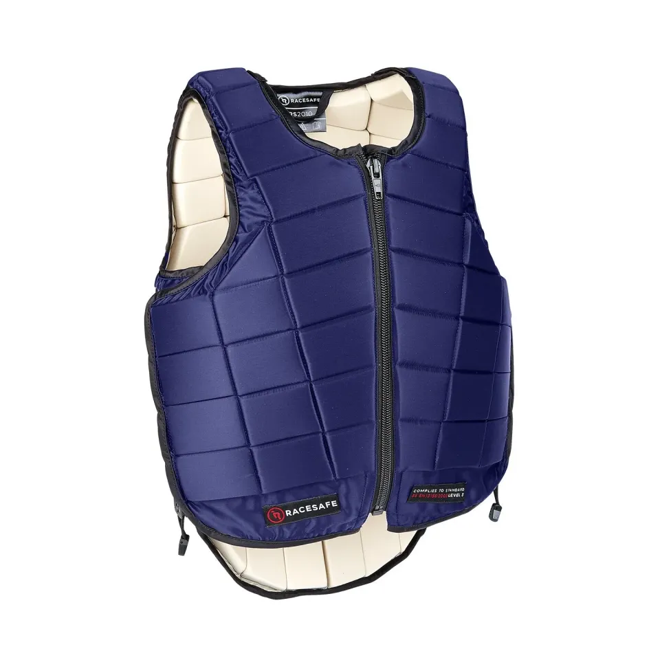 Racesafe RS2010 sikkerhedsvest navy adult medium satin