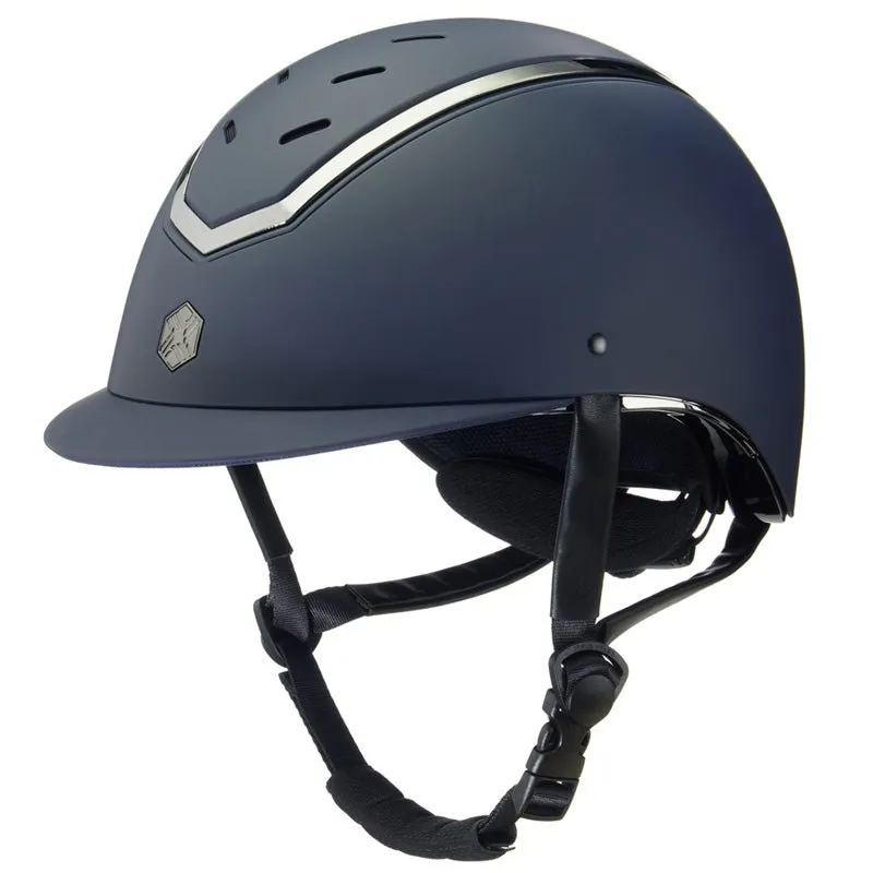 Charles Owen Kylo ridehjelm navy mat Medium Mips