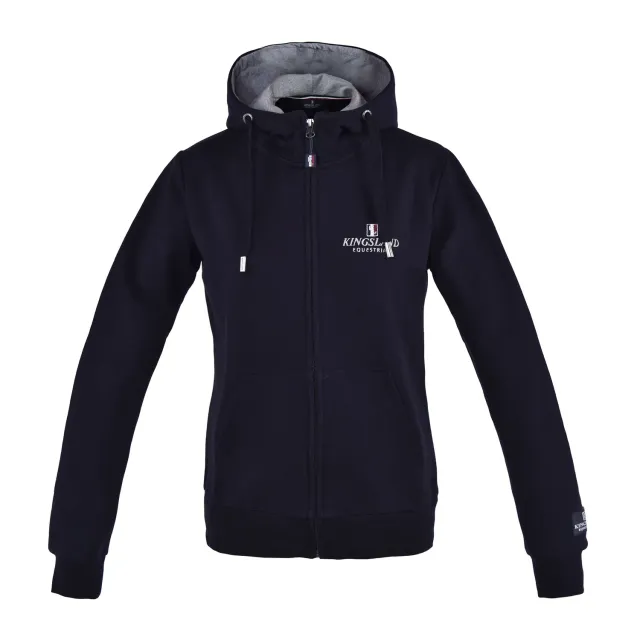 Kingsland Classic sweatjakke unisex navy hætte