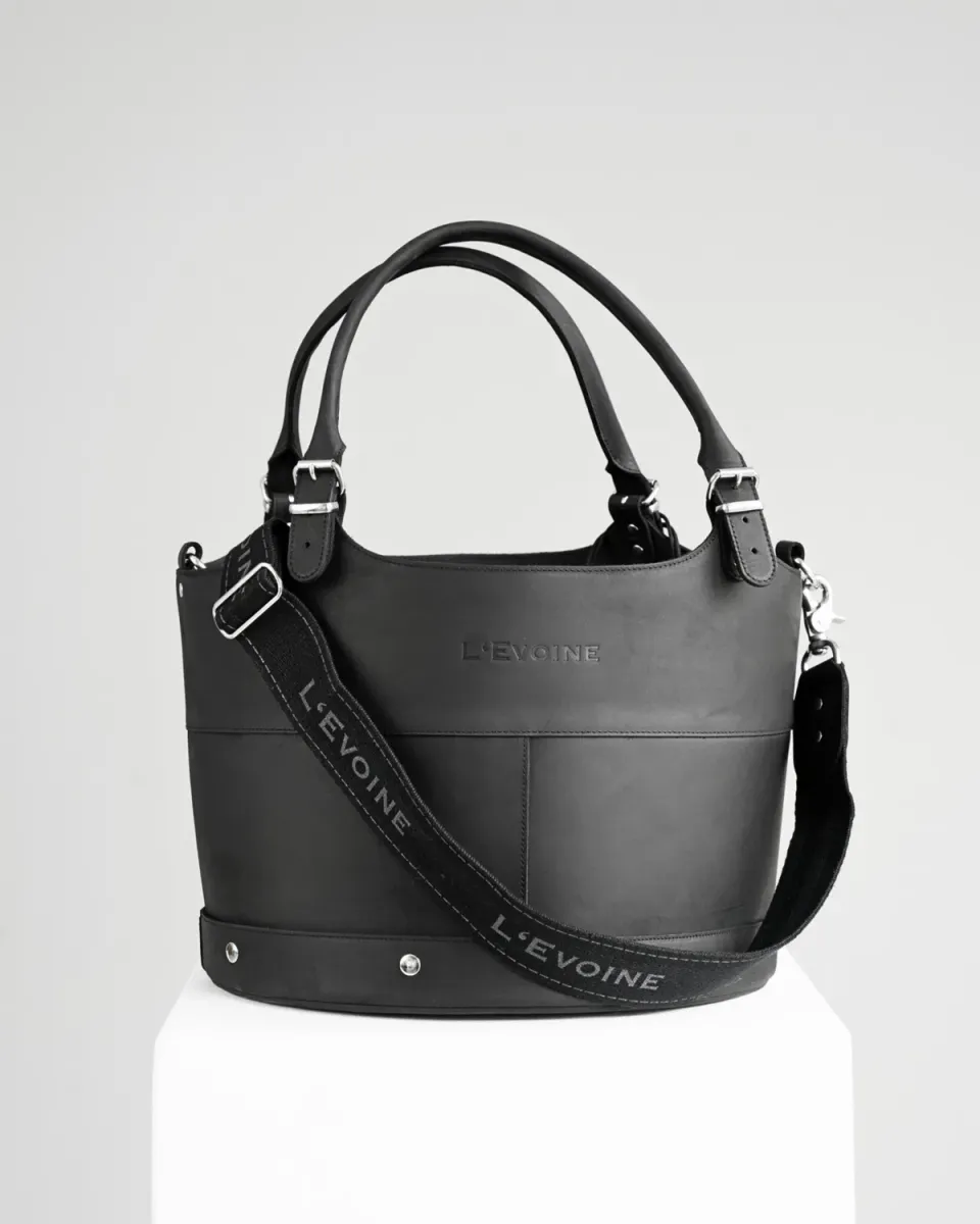 L'Evoine Le Baquet strigletaske læder 35 cm