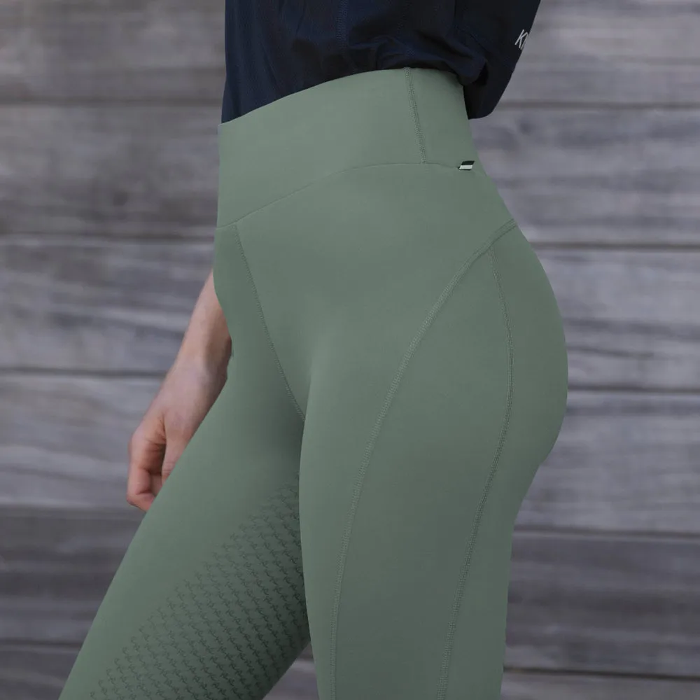 Kingsland KLLindsey F-Tec rideleggings green agave grip