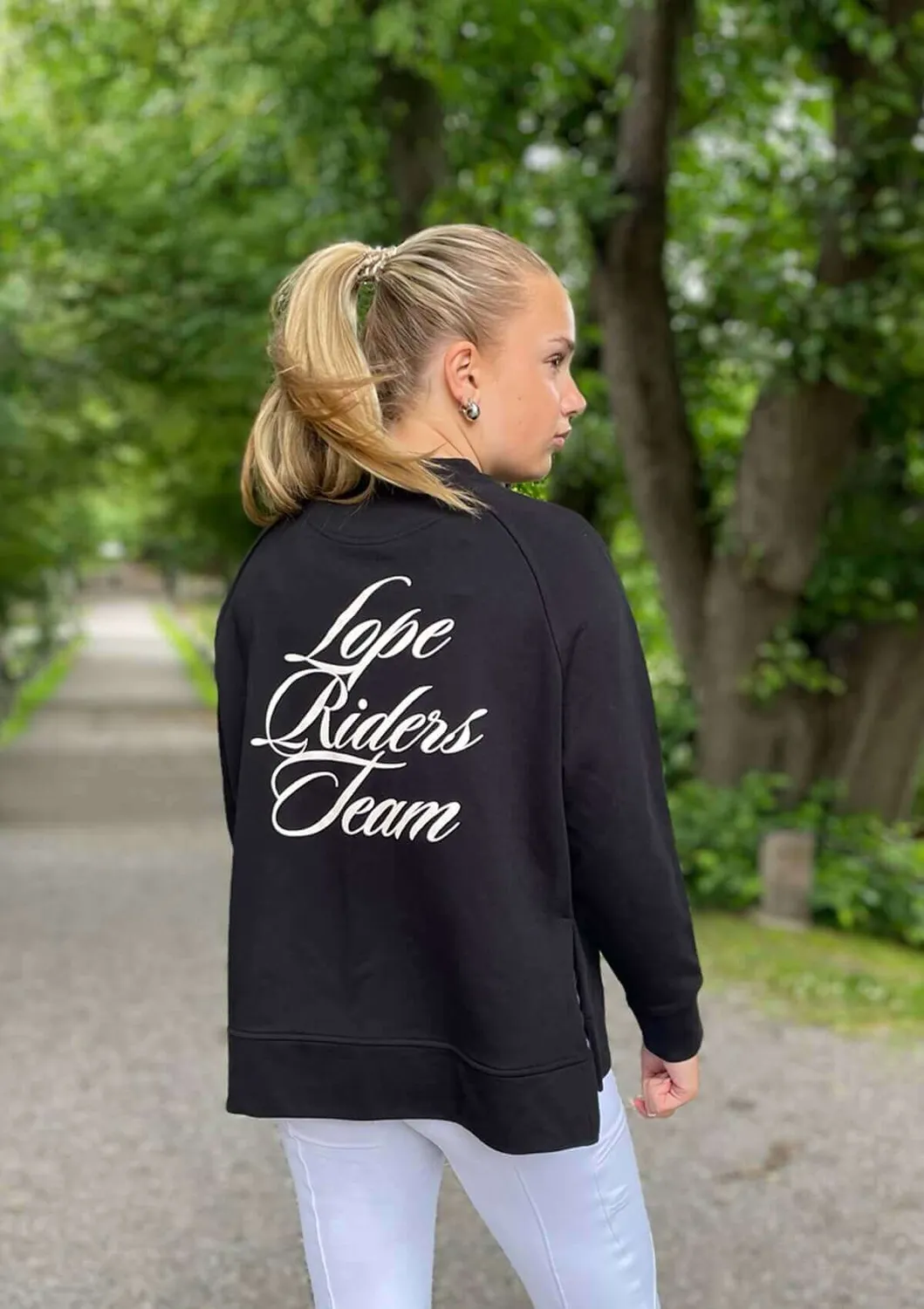 LOPE Leisure Sweatshirt oversize sweatshirt sort økologisk