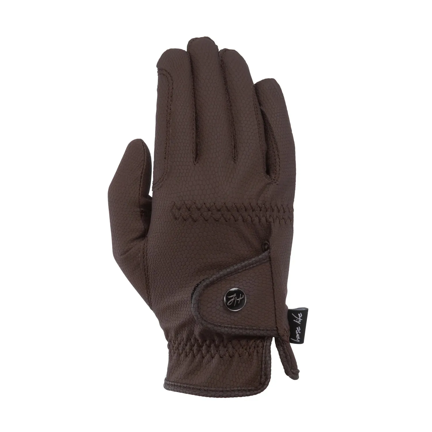 Källquist Flexible Grip ridehandsker sort medium åndbar syntet