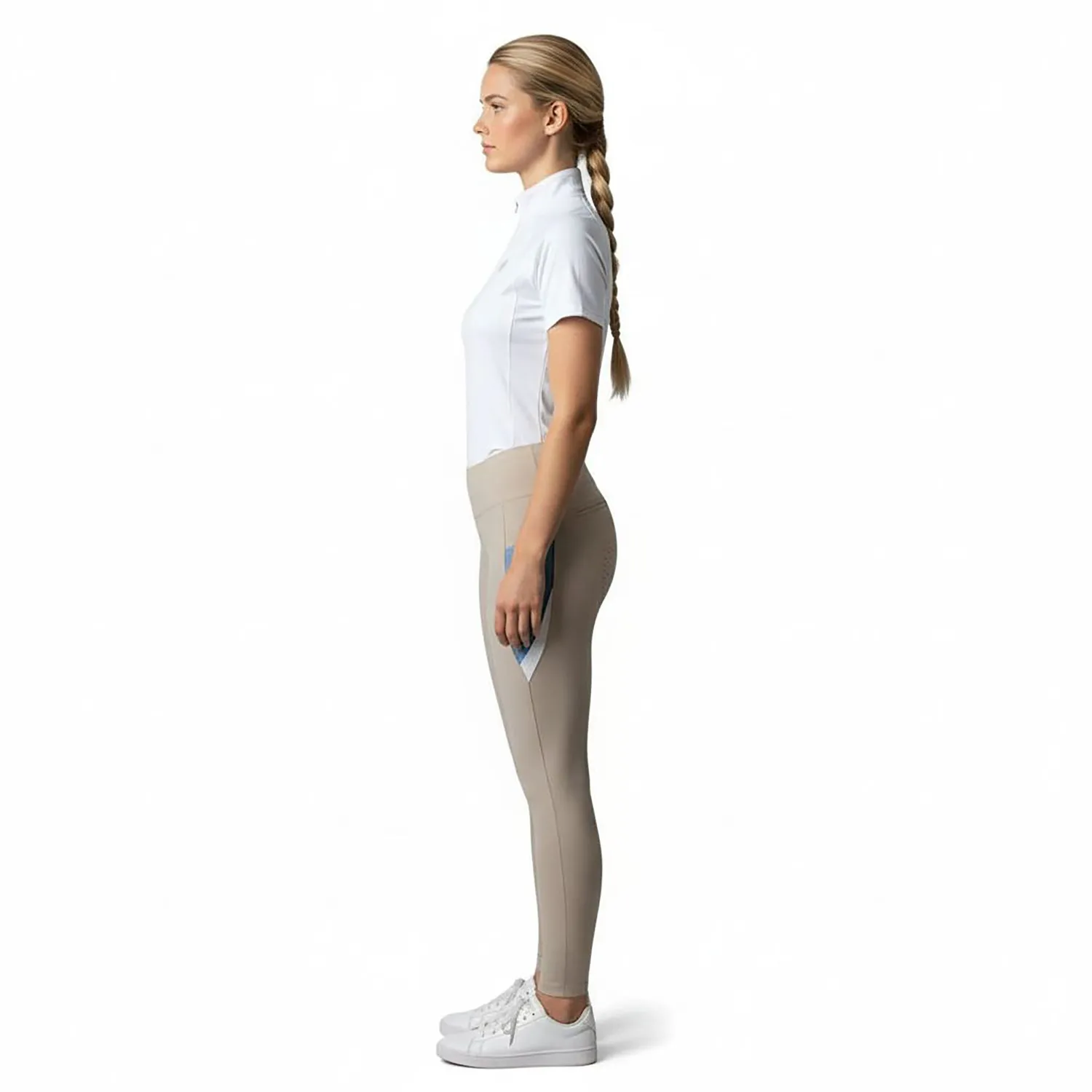 C2E Equestrain Bridge ridetights beige kompression
