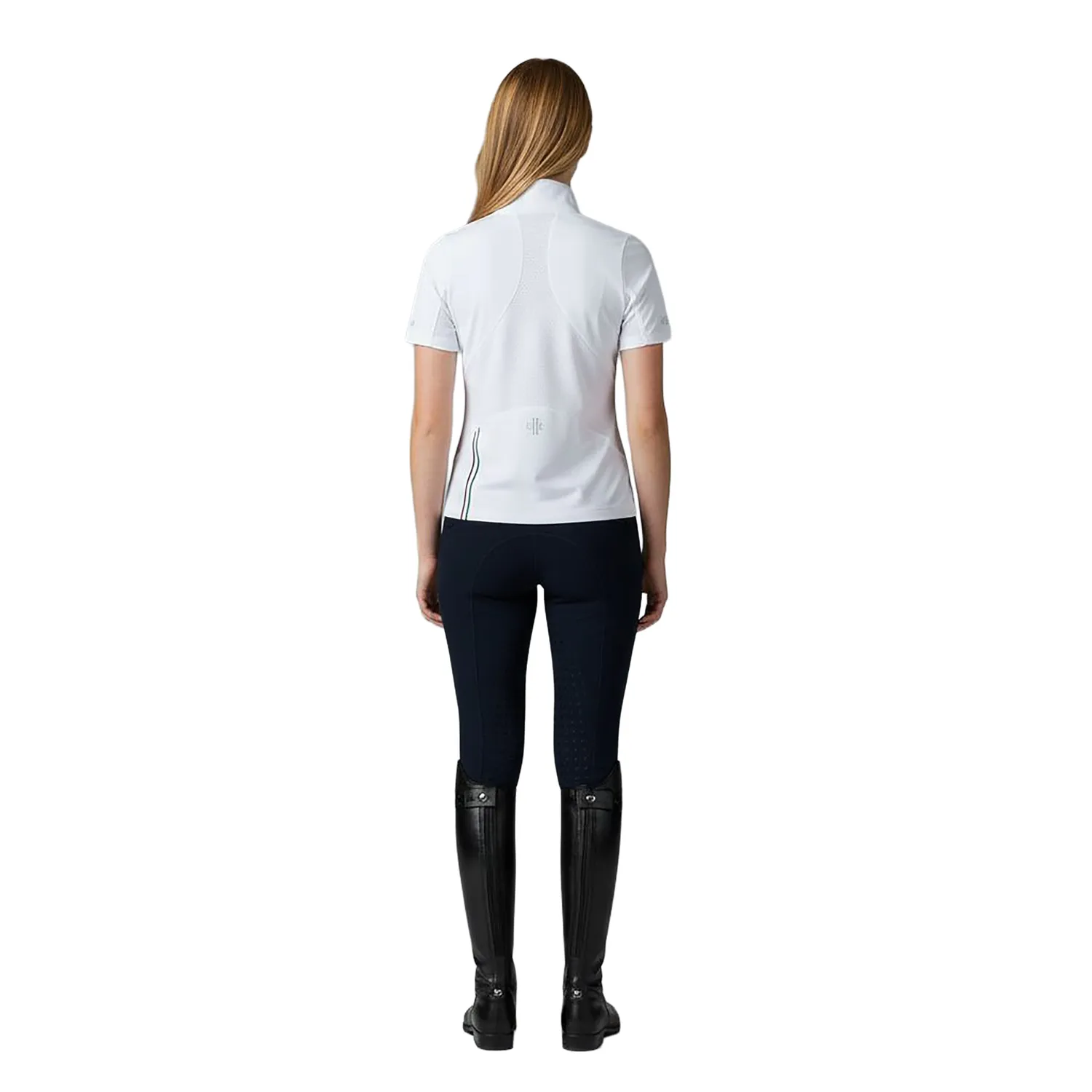 C2E Bakersfield Showshirt rideskjorte hvid åndbar
