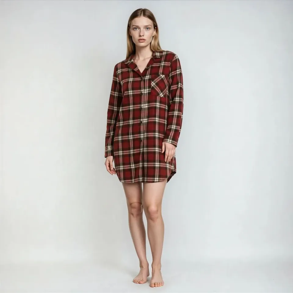 C2E Empoli natkjole ternet flannel