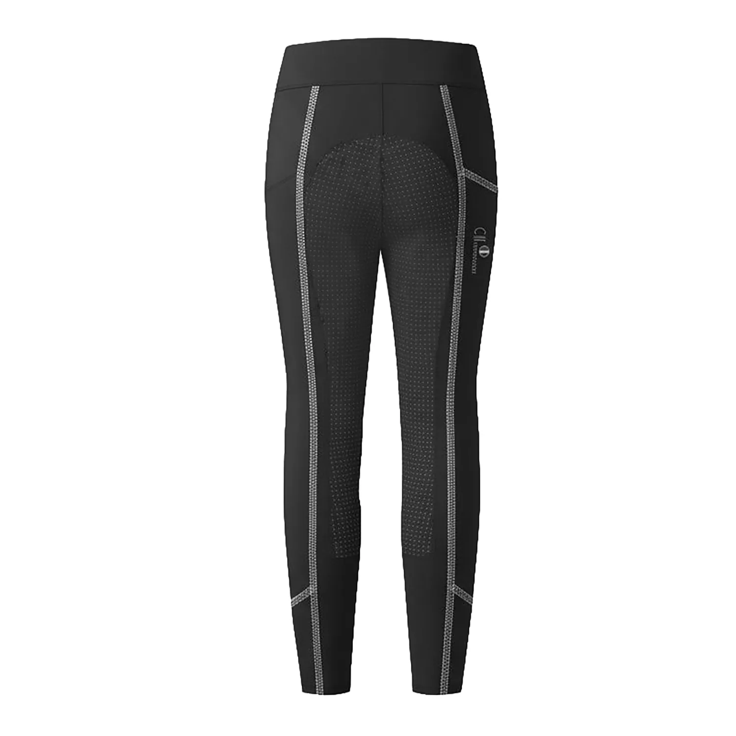 C2E Guandalupe ridetights sort pige fullgrip