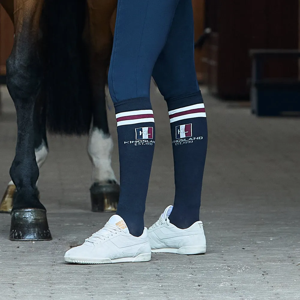 Kingsland Classic ridestrømper Coolmax navy 38/40
