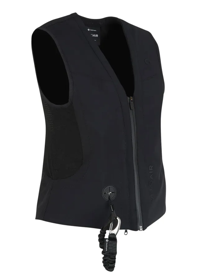 Racesafe VeloAir Black airbagvest Adult 2 letvægt