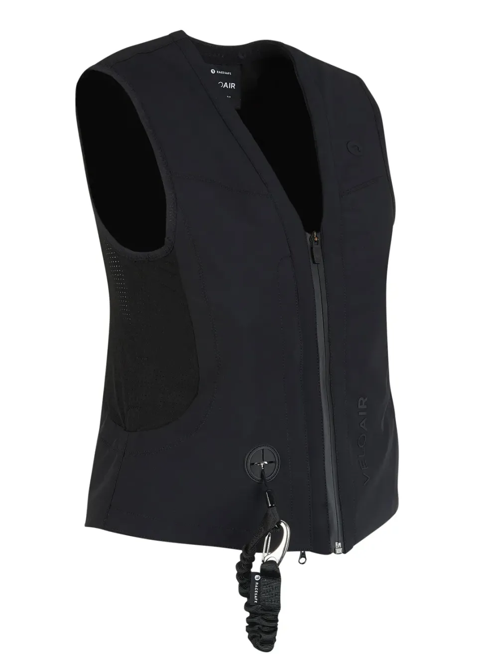 Racesafe VeloAir Black airbagvest Adult 2 letvægt