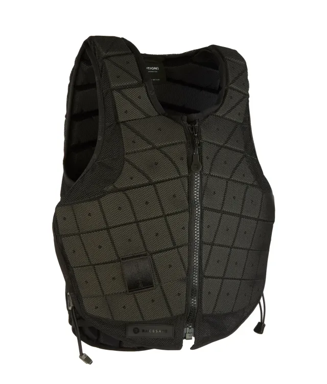 Racesafe Motion3 Black sikkerhedsvest partner sort