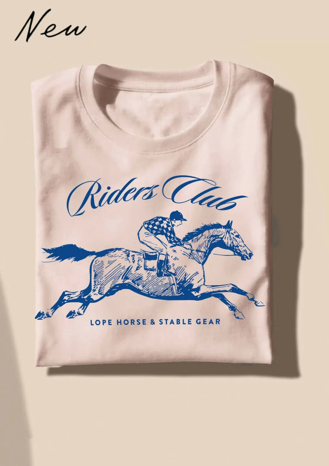 LOPE Riders Club t-shirt lyserød junior modal