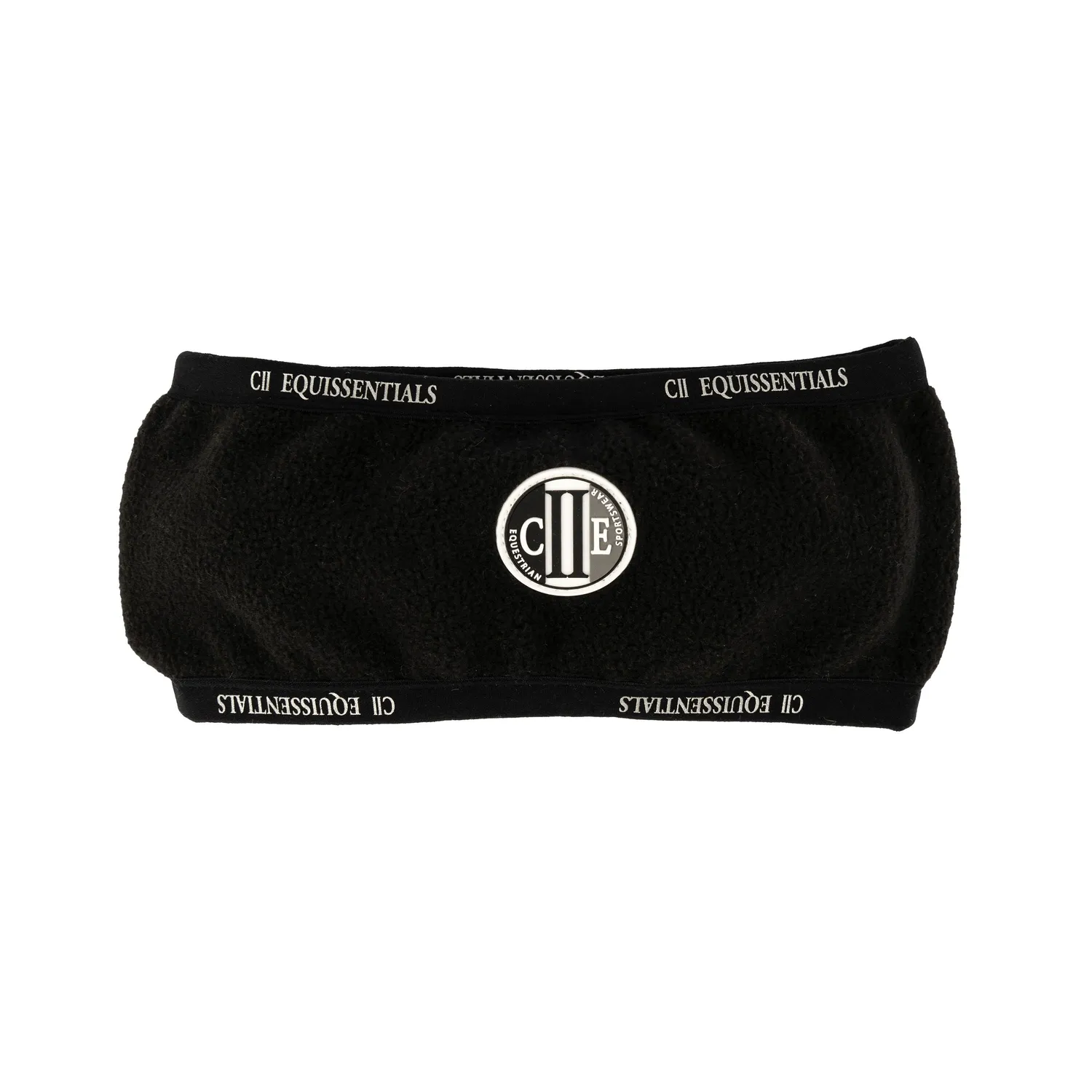 C2E Encinitas pandebånd sort onesize pol fleece velcro