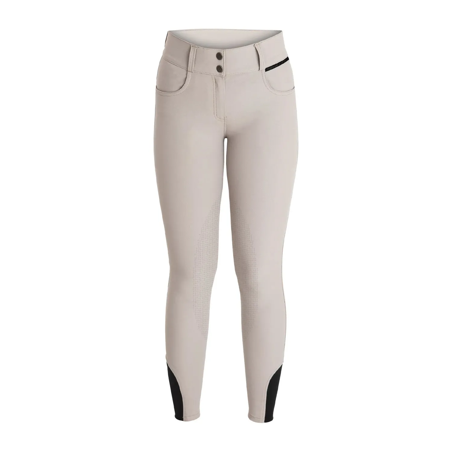 Källquist Samira Soft Tex ridebukser sort dam 38 medium-grip