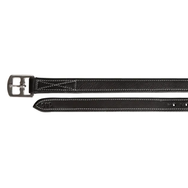 Källquist Lippo Selected stigremme sort 125 cm kalv