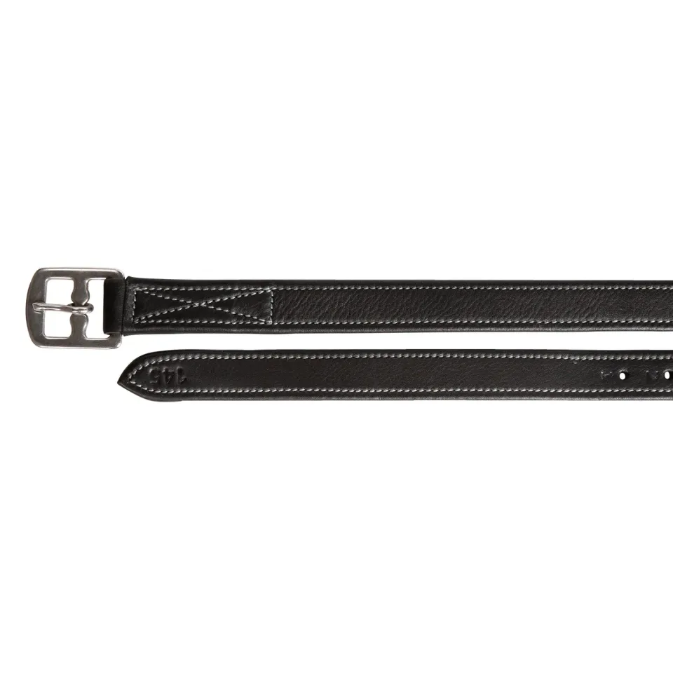 Källquist Lippo Selected stigremme sort 125 cm kalv