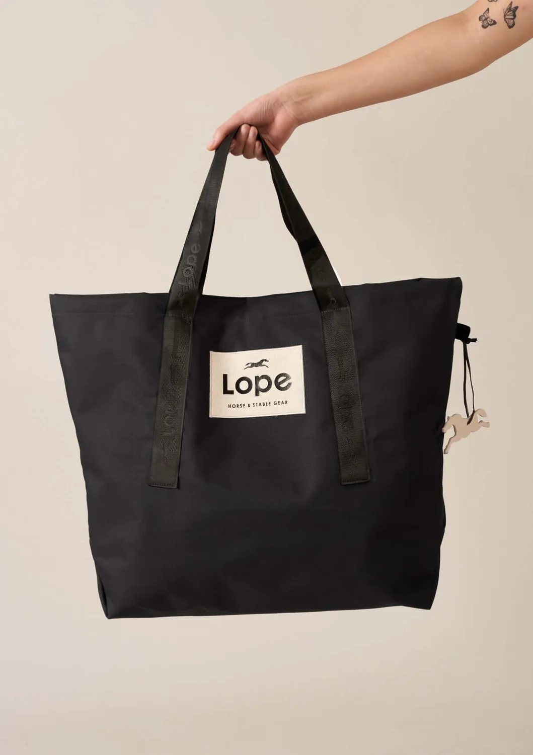 LOPE Champion Redux staldtaske sort stor