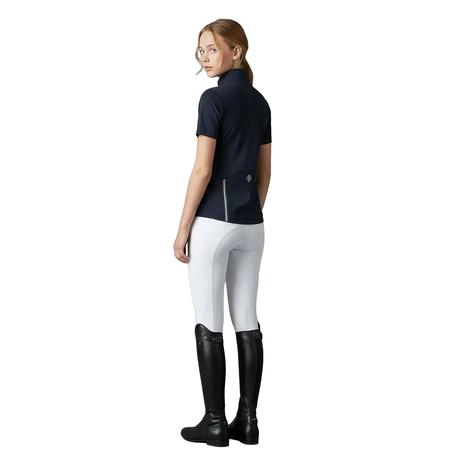 C2E Bakersfield Stævneskjorte zip navy XXS-XXL