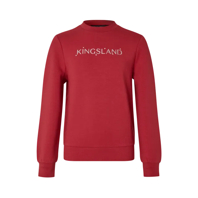 Kingsland KLAntonia Junior sweatshirt Garnet glitter