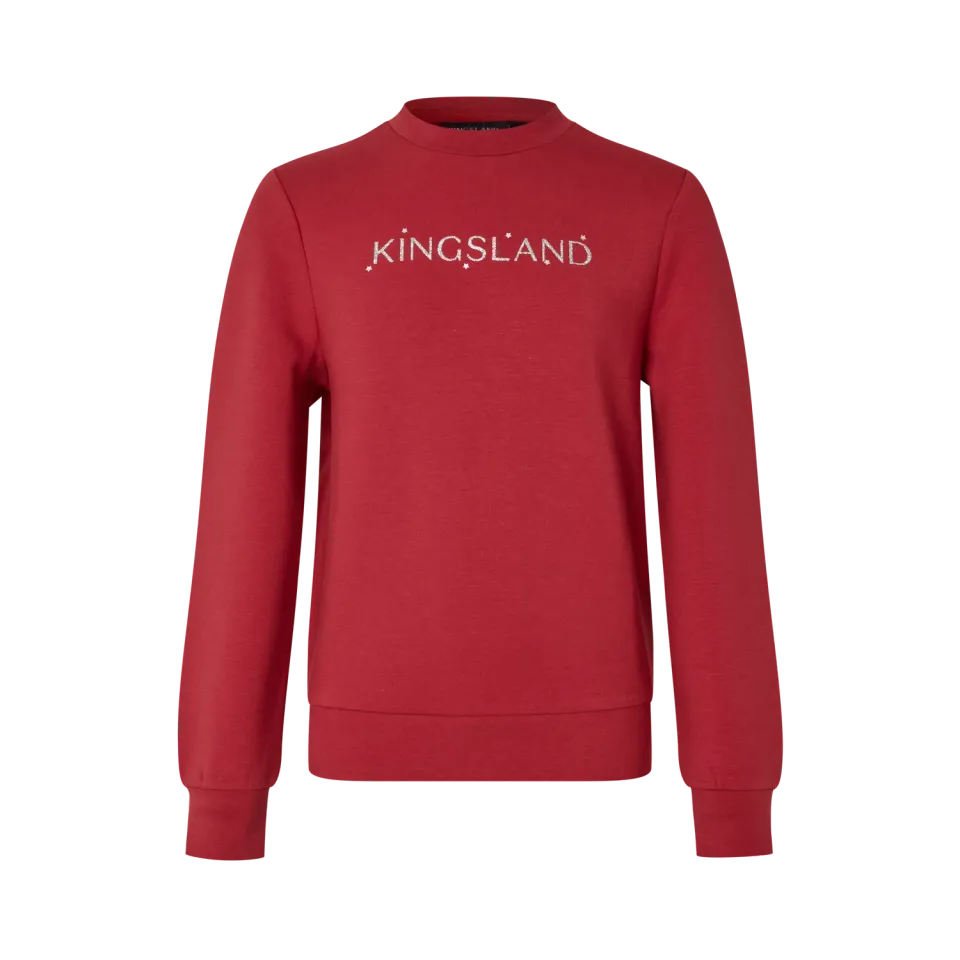 Kingsland KLAntonia Junior sweatshirt Garnet glitter